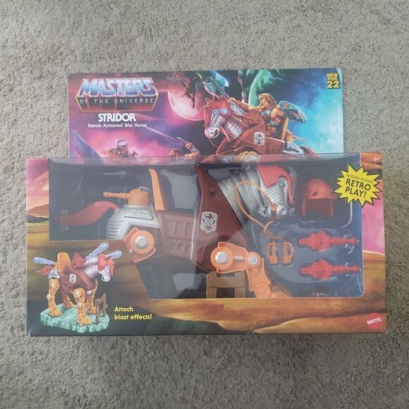 Masters Of The Universe Origins Stridor RETRO BRAND NEW SEALED - Picture 1 of 6